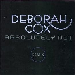 Deborah Cox – Absolutely Not (Chanel Mix Edit) 